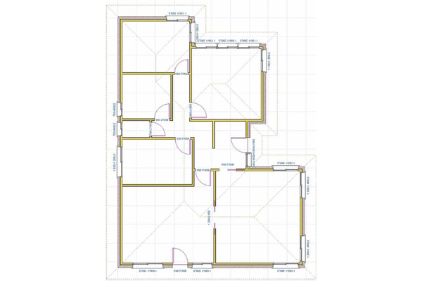 Drafted Floor Plan